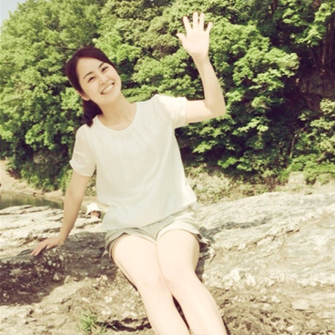 加藤美和、長瀞にて